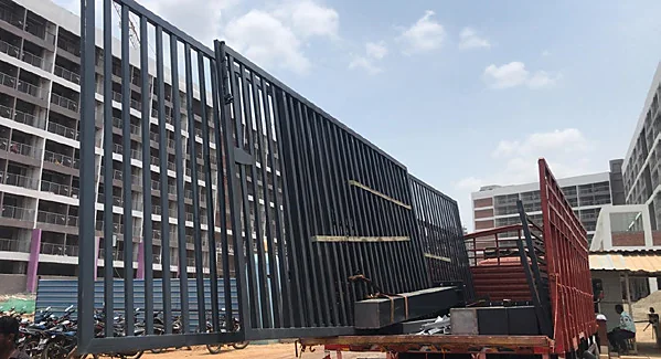 Secondary iron steel fencing