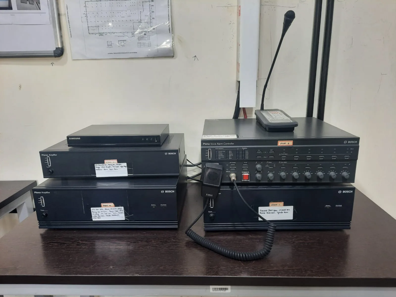 Public address and voice alarm system